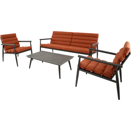 Loungeset harper terra - afbeelding 1