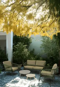 Loungeset zavi olive - afbeelding 4