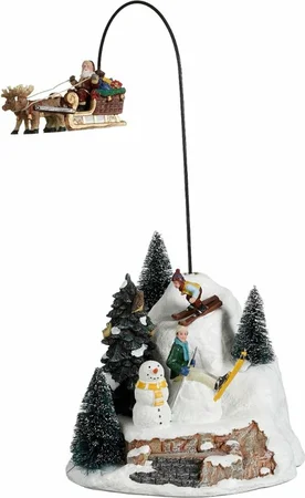 Luville Flying Santa battery operated
