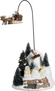 Luville Flying Santa battery operated