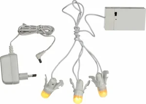 Luville General Light bulb chain 3 pieces with adapter