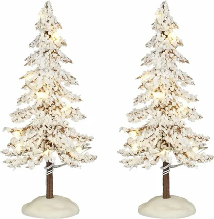 Luville General Snowy tree white lighted