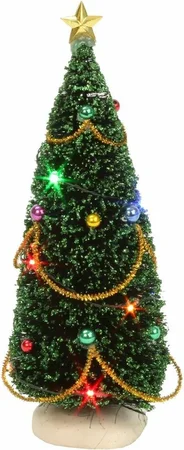 Luville originals kerstboom met knipperend licht 15 cm