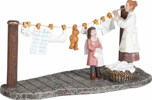 Luville originals Paula helpt mama met de was