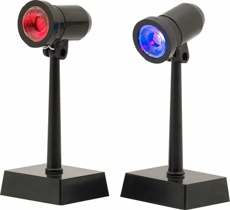 Luville originals Spot light blauw & rood 2st