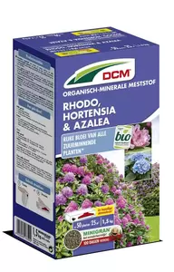 DCM Meststof Rhodo, Hortensia & Azalea 1,5 kg