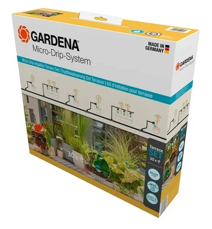 Micro-Drip-Bewatering Terras Set (30 planten) - afbeelding 1