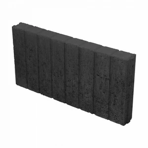 Mini Quadrobandpalissade 6x25x50  Zwart - afbeelding 1