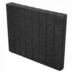 Mini Quadrobandpalissade 6x40x50  Zwart - afbeelding 1