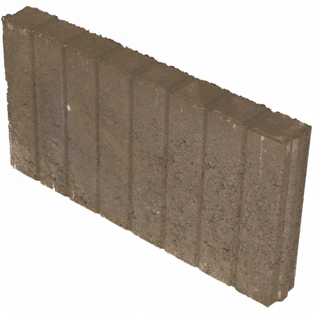 Mini Quadrobandpalissade Bruin 25x6x50cm