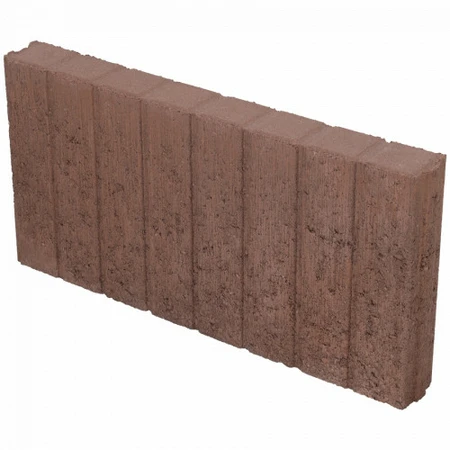 Mini Quadrobandpalissade Bruin 25x6x50cm - afbeelding 1