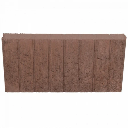 Mini Quadrobandpalissade Bruin 25x6x50cm - afbeelding 2