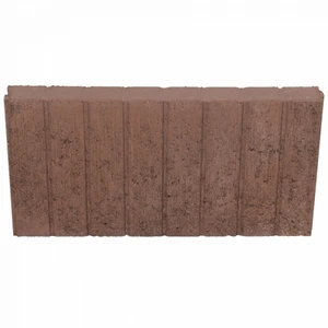 Mini Quadrobandpalissade Bruin 25x6x50cm - afbeelding 2