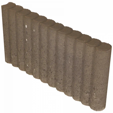 Mini Rondobandpalissade Bruin 25x50x6cm