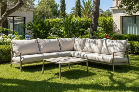 Monti Lounge Corner Set Champagne - afbeelding 3