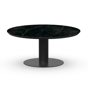 Morena Low Dining Table 120 cm Ø Marble