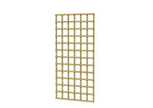 Vuren Trellis de Luxe, 90 x 180 cm, groen geïmpregneerd
