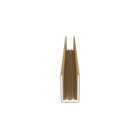 NewTechWood aluminium co-extrusie frameset t.b.v scherm i.c.m betonpalen, Red Cedar - afbeelding 1