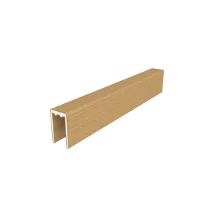 NewTechWood aluminium co-extrusie frameset t.b.v scherm i.c.m betonpalen, Red Cedar - afbeelding 2