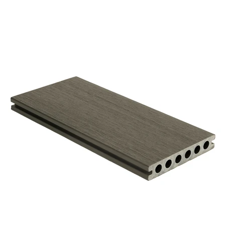 NewTechWood HKC co-extrusie dekdeel houtstructuur 2,3 x 13,8 x 300 cm, Silver Gray.
