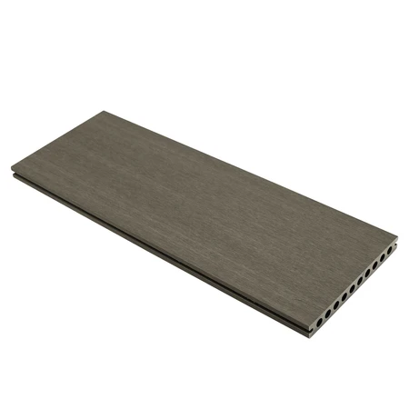 NewTechWood HKC co-extrusie dekdeel houtstructuur 2,3 x 21 x 300 cm, Silver Gray.
