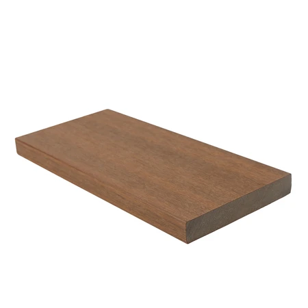 NewTechWood composiet co-extrusie kantplank houtstructuur 2,3 x 13,8 x 300 cm, Teak.
