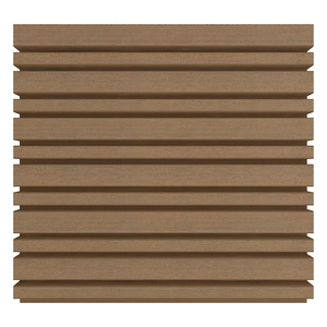 NewTechWood HKC co-extrusie wand bekleding castellation 4325 profiel, 2,5 x 19,6 x 290 cm, Teak. - afbeelding 5