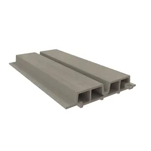 NewTechWood HKC co-extrusie Castellation PRO65 gevelbekleding, 3,3 x 18 x 390 cm, Antique.