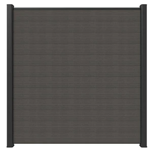 NewTechWood Co-extrusie composiet scherm, 180 x 180 cm, Silver Gray.