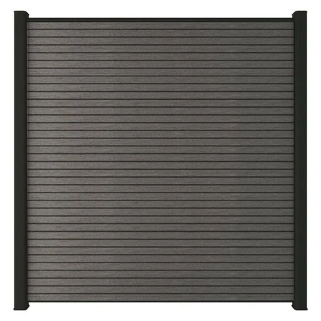 NewTechWood Co-extrusie composiet scherm Triple, 180 x 180 cm, Silver Gray