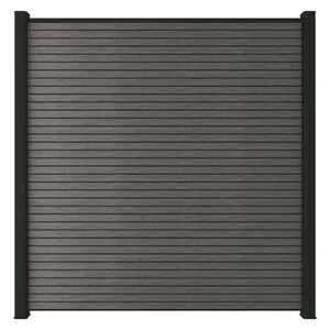 NewTechWood Co-extrusie composiet scherm Triple, 180 x 180 cm, Silver Gray