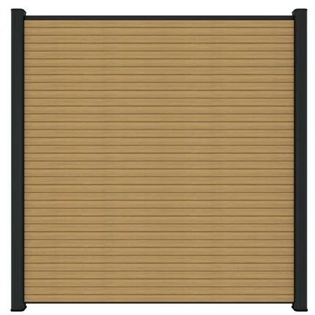 NewTechWood Co-extrusie composiet scherm Triple, 180 x 180 cm, Red Cedar
