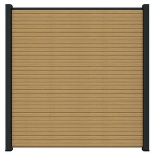 NewTechWood Co-extrusie composiet scherm Triple, 180 x 180 cm, Red Cedar