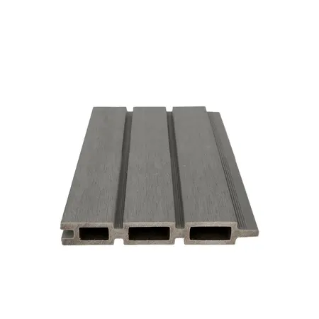 NewTechWood Co-extrusie composiet Triple Rhombus schermplank, 2,1x15x180cm, Silver Gray.