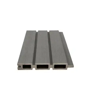 NewTechWood Co-extrusie composiet Triple Rhombus schermplank, 2,1x15x180cm, Silver Gray.