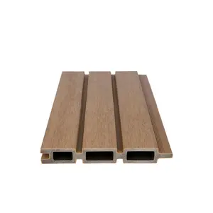 NewTechWood Co-extrusie composiet Triple Rhombus schermplank, 2,1x15x180cm, Teak.