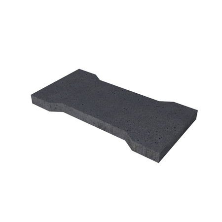 oud hollandse ECO-tegel lang antraciet 100x50x7