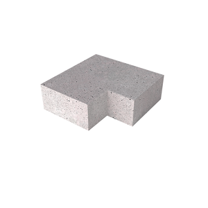 oud hollands Traptreden hoekstuk binnenzijden 90gr grijs 40x20