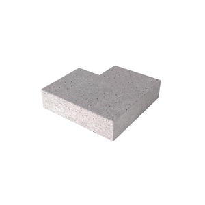 oud hollands Traptrerden hoekstuk buitenzijden 90gr grijs 90gr37x15