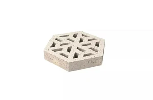 oud hollandse eco-tegel creme 37,5x37,5x7cm - afbeelding 1