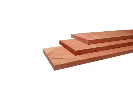 Douglas fijnbezaagde plank 3,2 x 20,0 x 300 cm, onbehandeld.
