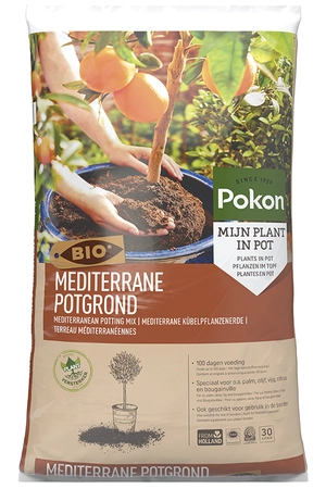 Pokon Bio Mediterrane Potgrond 30L - afbeelding 1