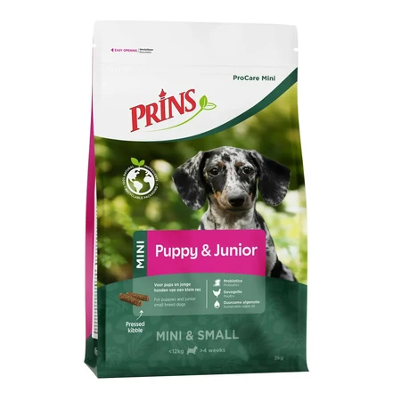 Prins ProCare Mini Puppy en Junior Perfect Start (3kg)