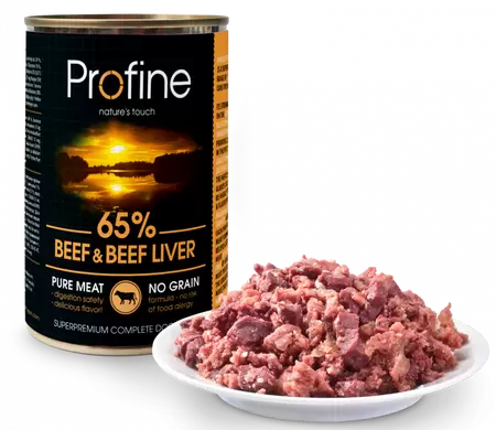 Profine 65% Rund en Runderlever (400gr)