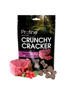 PROFINE Hondensnack crunchy hert/meid.150g