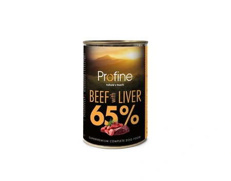 PROFINE Hondenvoeding rund/lever 400g