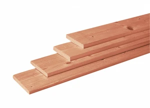 Redvision geschaafde plank 1,6 x 14 x 180 cm.