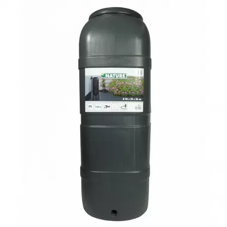 NATURE Regenton slimline groen 250l