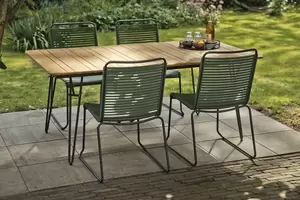 Ripp Steel Dining Table - afbeelding 2