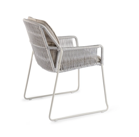 Rivera Dining Stackable Chair Creme White - afbeelding 2